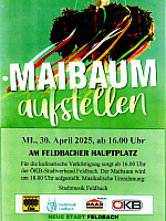 Maibaum aufstellen 2025