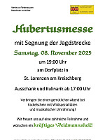 Hubertusmesse und Streckenlegung