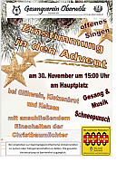 Einstimmung in den Advent