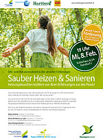 Sauber Heizen & Sanieren - Info- und Diskussionsabend zu den aktuellen Förderungen