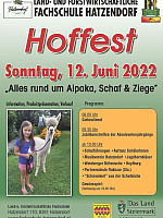 Hoffest - Tag der offenen Tür mit Jubiläumstreffen des Absolventenvereins