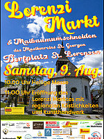 Lorenzi Markt und Maibaumumschneiden 2025