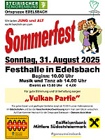 Seniorenbund Edelsbach/F Sommerfest