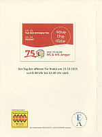 75 Jahre HS & MS Anger