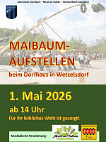 Maibaum aufstellen