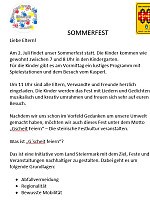 Sommerfest Kindergarten Mitterdorf im Mürztal Sommerfest Kindergarten Mitterdorf im Mürztal