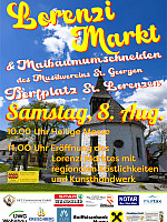 Lorenzi Markt und Maibaumumschneiden 2026 Lorenzi Markt und Maibaumumschneiden 2026